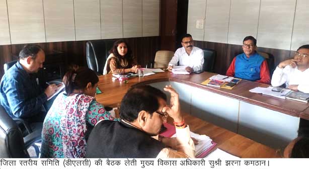 CDO Jharna Kamthan holds district level committee meeting under PMJVK scheme