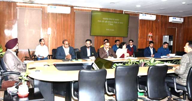 Chief Secretary Dr. S.S. Sandhu concluded the meeting of State Level Monitoring Committee of Agriculture Infrastructure Fund