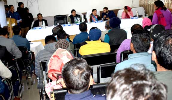 Area Panchayat Ukhimath meeting organized in Block Auditorium Ukhimath under the chairmanship of Block Chief Mrs. Shweta Pandey