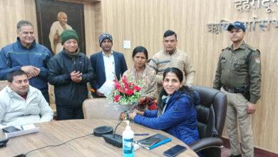 Public hearing program organized under the chairmanship of District Magistrate Mrs. Sonika, 79 complaints were received