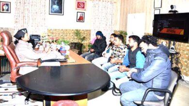Members of Uttarakhand Unemployed Union met Additional Chief Secretary Smt. Radha Raturi