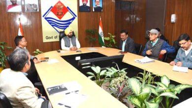 Chief Secretary Dr. S.S. Sandhu reviewed the progress of tunnel parking to be built in the state