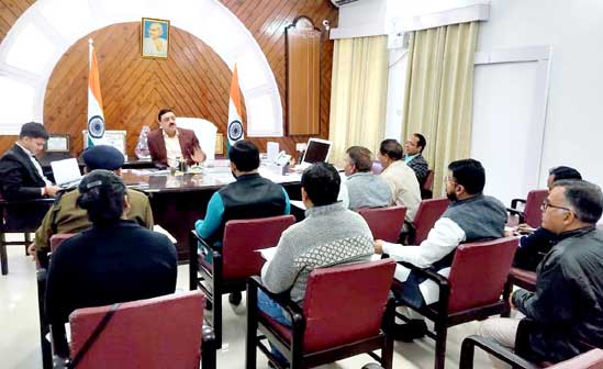 District Tourism Development Committee meeting organized under the chairmanship of District Magistrate Vinay Shankar Pandey