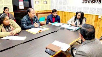 District Ganga Committee meeting organized under the chairmanship of District Magistrate Pithoragarh Reena Joshi