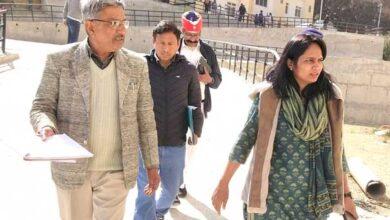 District Magistrate Reena Joshi inspected Base Hospital Pithoragarh