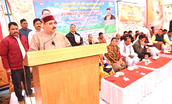 In-charge minister Satpal Maharaj gifted development schemes worth 30 crore 83 lakh 19 thousand to district Haridwar