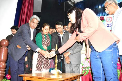 Sports Minister Rekha Arya inaugurated the national level martial arts competitio