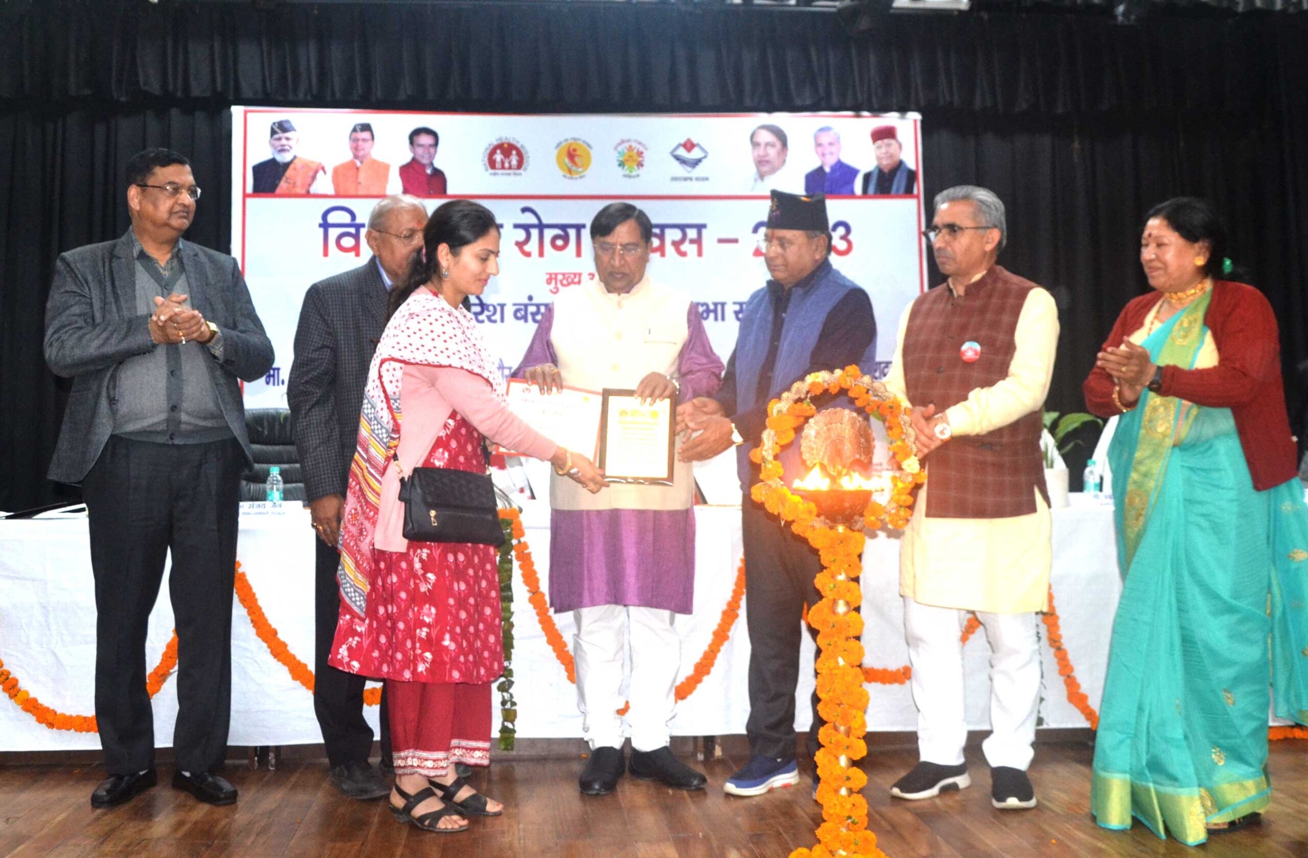 On the occasion of World Tuberculosis Day 2023, Rajya Sabha MP Naresh Bansal inaugurated the Moksha vehicle