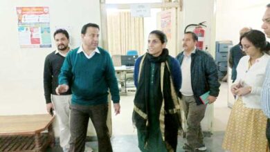 District Magistrate Mrs. Sonika inspected the treasury Dehradun