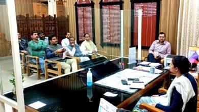 District Magistrate Sonika held a meeting with regional MLA, local people and concerned officials regarding Shishambada plant