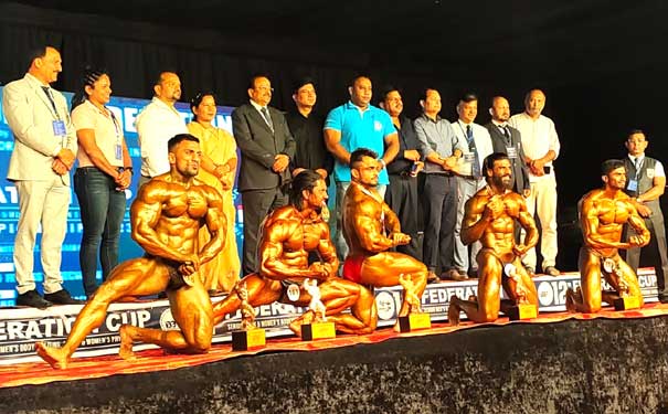 Union Minister of State for Defense and Tourism Ajay Bhatt inaugurated the 12th National Body Building Competition held in Haldwani