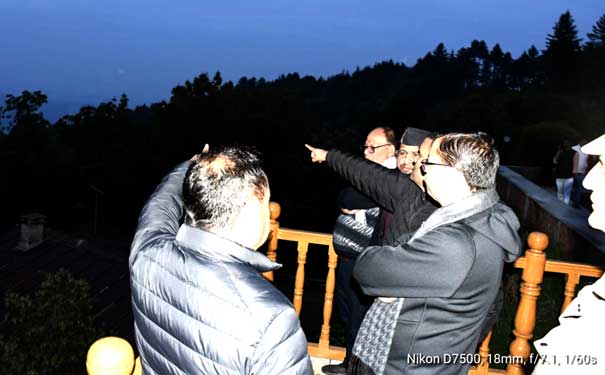 Chief Minister Pushkar Singh Dhami on night stay in Mukteshwar