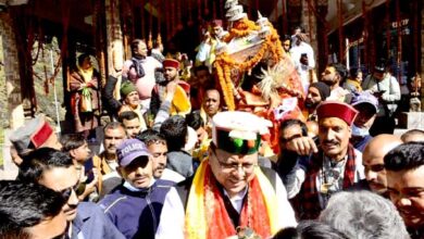 world famous Maa Gangotri and Maa Yamunotri shrines were opened for the devotees to visit.