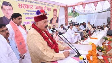 Cabinet Minister Maharaj inaugurated 01 crore 83 lakh schemes of Lonivi in ​​Narsan block