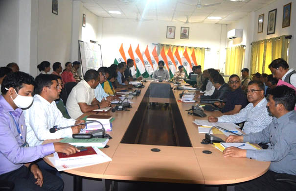 Chief Secretary Dr. SS Sandhu reviewed the Chardham Yatra arrangements in a meeting with officials at ITBP campus Matli