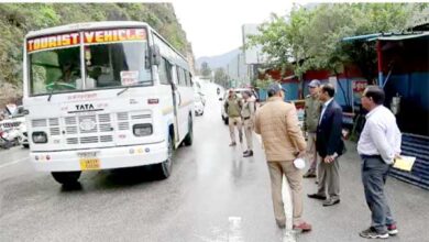 District Magistrate Mayur Dixit inspected the Sirohbagh National Highway from Jawadi Bypass, reviewed the travel arrangements