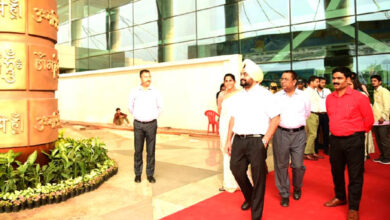 Chief Secretary Dr. S.S. Sandhu inspected Jollygrant airport in view of preparations for G-20 conference