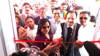 Union Minister of State for Defense and Tourism Ajay Bhatt and MLA Sarita Arya inaugurated Indrasheel Charitable Hospital