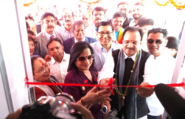 Union Minister of State for Defense and Tourism Ajay Bhatt and MLA Sarita Arya inaugurated Indrasheel Charitable Hospital