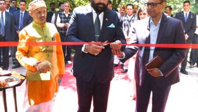 Governor Lt. Gen. (Retd.) Gurmeet Singh inaugurated the revitalization works of Raj Bhavan Nainital Secretariat