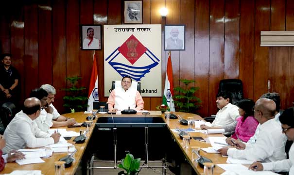 Chief Minister Pushkar Singh Dhami reviewed the Energy Department