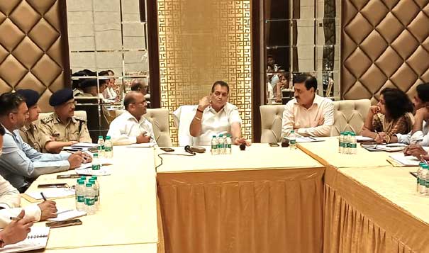 Cabinet Minister Dr. Premchand Aggarwal held a review meeting with the officials of the concerned departments regarding the preparations for the G-20 event.