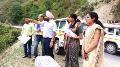 Chief Secretary S.S. Sandhu and District Magistrate Mrs. Sonika visited Mahasu Devta Temple in Hanol