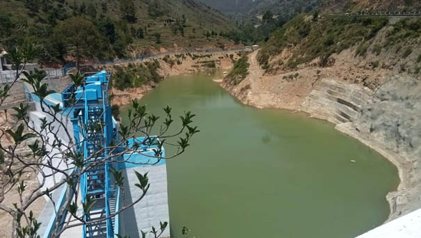 Terrestrial inspection of Tharkot lake_DM Pithoragarh