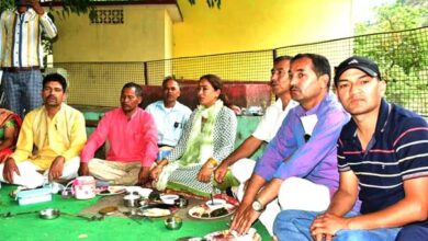 Cabinet Minister Rekha Arya participated in the "Tiffin meeting" organized under the great public relations campaign in Kakdighat.