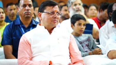 Chief Minister Dhami Listen to the 103rd edition of PM Narendra Modi's Mann Ki Baat with the P.M. Swanidhi family