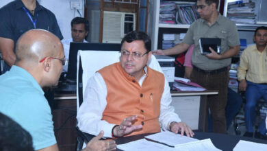 Chief Minister Dhami took information about the heavy rains in the state from the Disaster Management Control Room located at the Secretariat.