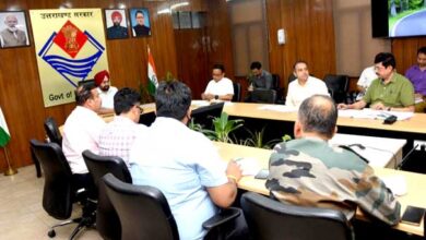 Chief Secretary gave instructions to set targets for the departments related to road construction