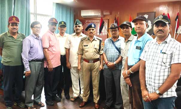 Gaurav Sainani Association met SSP Dehradun