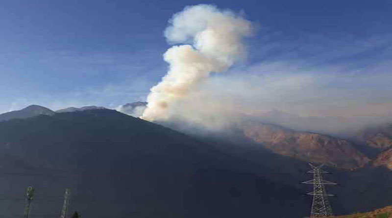 हिमालय के जंगलों में चौतरफा आग से वन महकमा सवालों में हिमालय के जंगलों में चौतरफा आग से वन महकमा सवालों में