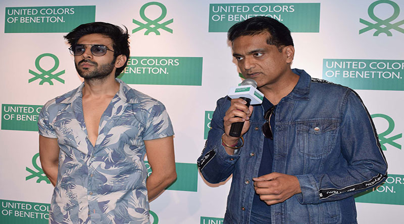 कार्तिक आर्यन ने देहरादून में किया बेनेटॉन इण्डिया के पहले फैमिली स्टोर का उद्घाटन, यह शहर में बेनेटॉन का तीसरा और सबसे बड़ा स्टोर होगा