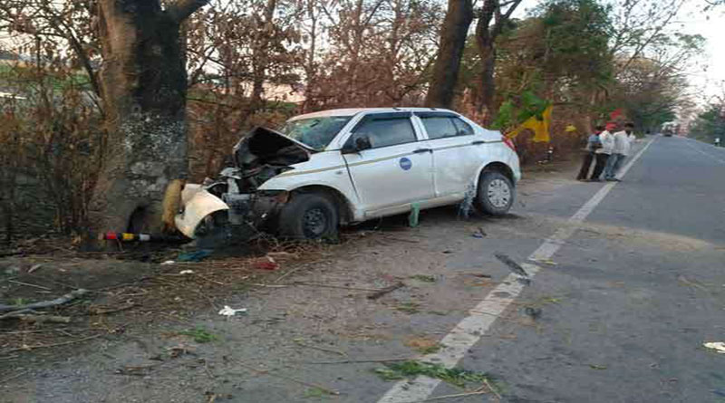 हादसे में पति-पत्नी और सास सहित चार की मौत; दो साल के बच्चे की बची जान