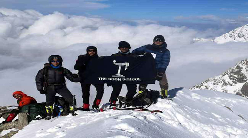 दून स्कूल के चार छात्रों ने फतह किया बाली पास