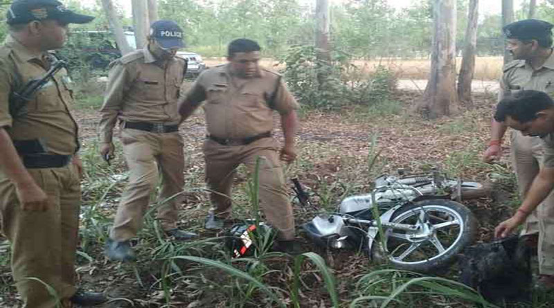 एटीएम में लूट के आरोपी से पुलिस की मुठभेड़, बदमाश के पैर में लगी गोली