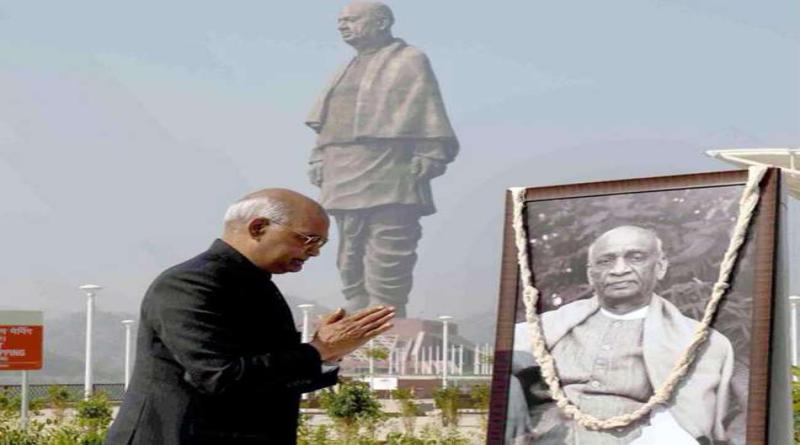 राष्ट्रपति रामनाथ कोविंद ने ‘स्टैच्यू ऑफ़ यूनिटी’ का किया दीदार, केवड़िया में बनेगा अत्याधुनिक रेलवे स्टेशन