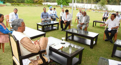 मुख्यमंत्री ने सोमवार को कोविड-19 कोरोना वायरस  के संक्रमण से बचाव के संबंध में इंडियन मेडिकल एसोसिएशन के साथ की महत्वपूर्ण बैठक 