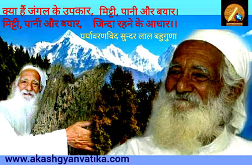 विश्वविख्यात पर्यावरणविद एवं चिपको आंदोलन के प्रणेता सुन्दरलाल बहुगुणा का निधन, एक अपूर्णीय क्षति