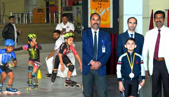 Chhote Dhami's big bang, did wonders in skating, Prabhakar Dhami won the gold medal in the State Roller Skating Championship