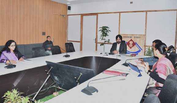 Chief Secretary Dr. SS Sandhu took the meeting of inter-departmental coordination committee of the state regarding birth-death registration