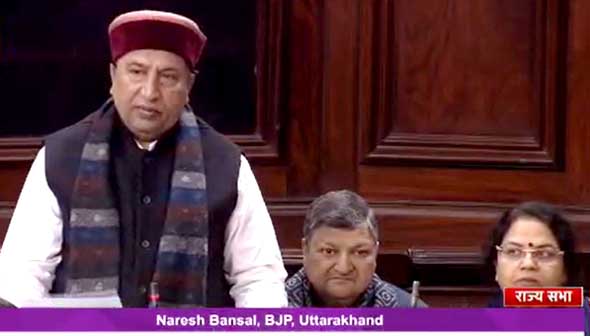 MP Rajya Sabha Naresh Bansal raised the issue of forced conversions in the Upper House of Parliament, demanded nationwide law time