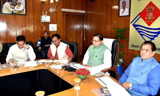 Chief Minister Dhami took a meeting of the State Level Guiding Committee constituted in connection with the State Integrated Cooperative Development Project