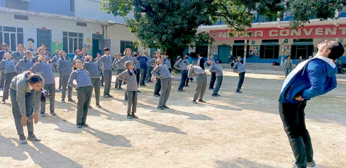Gaurashakti': Taekwondo tricks taught for self-defense to students