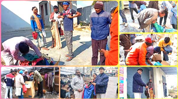 District Magistrate Mrs. Sonika gave instructions to the concerned officials to distribute warm clothes and blankets to the needy people.