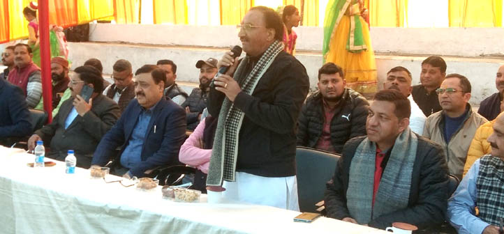 MP Haridwar Dr. Ramesh Pokhriyal 'Nishank' inaugurated "MP Sports Festival"