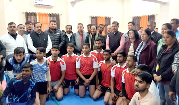 MP Haridwar Dr. Ramesh Pokhriyal 'Nishank' inaugurated "MP Sports Festival"