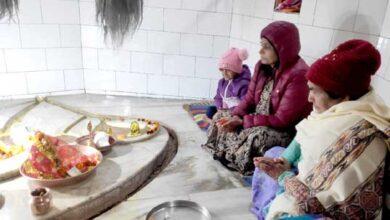 Villagers of Chha Patti Saur of district Pithoragarh performed havan-worship in the temple located in Mostamanu